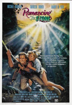 poster Romancing the Stone&nbsp;&nbsp;(1984)