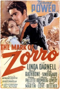poster The Mark of Zorro&nbsp;&nbsp;(1940)