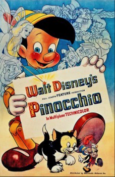 poster Pinocchio&nbsp;&nbsp;(1940)