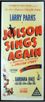 poster Jolson Sings Again&nbsp;&nbsp;(1949)