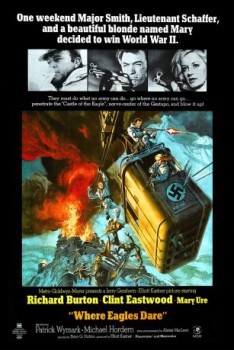poster Where Eagles Dare&nbsp;&nbsp;(1968)