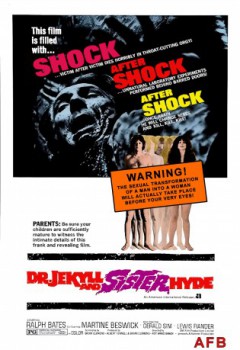 poster Dr Jekyll & Sister Hyde&nbsp;&nbsp;(1971)